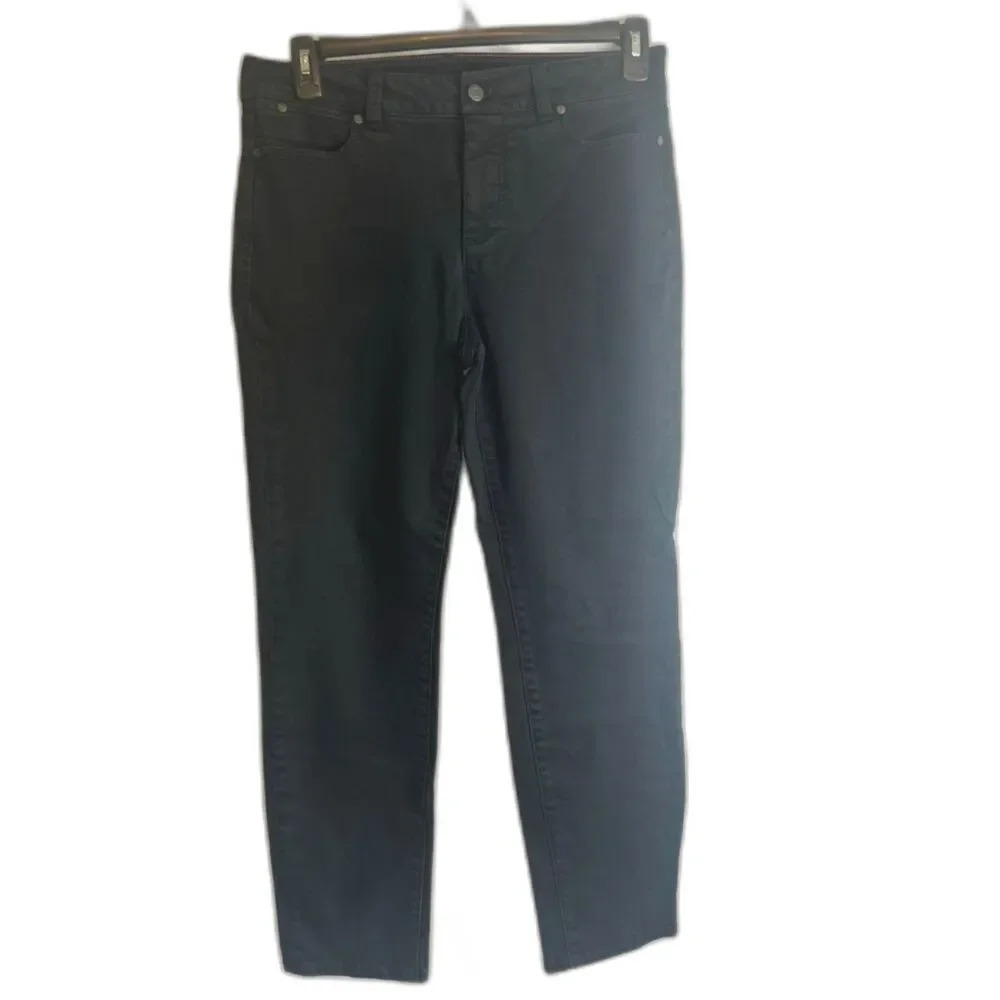 Talbot's Heritage Basic Black Jeans Slim Ankle Women's Size 10/30